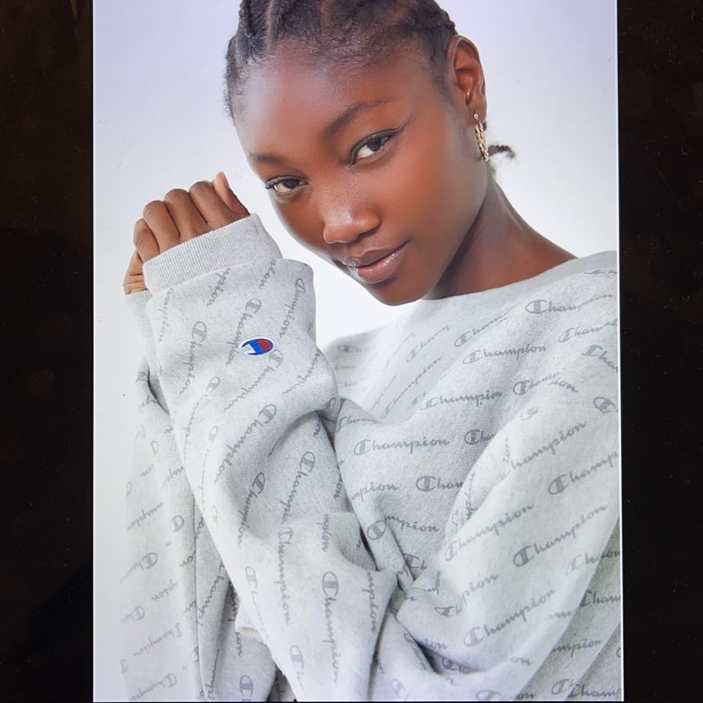 Champion Reverse Weave Print Crop Sweatshirt - image 4